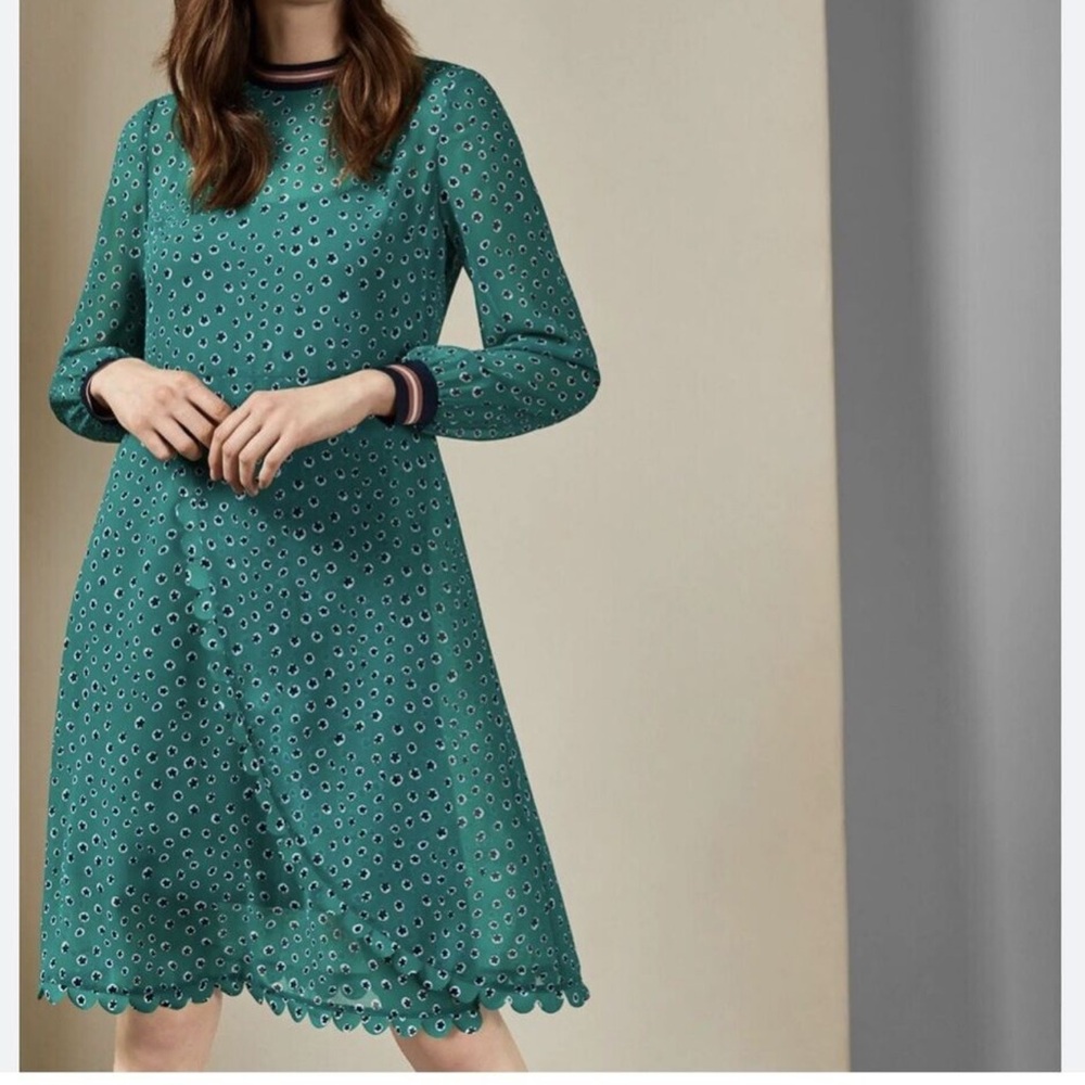 Ted Baker Green dress size 0
